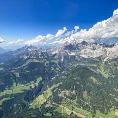 Flugwegposition um 13:24:11: Aufgenommen in der Nähe von Schladming, Österreich in 2576 Meter